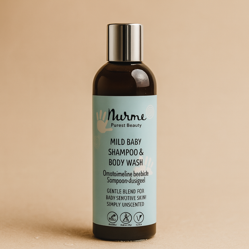 Milde babyshampoo en -douchegel, 200 ml